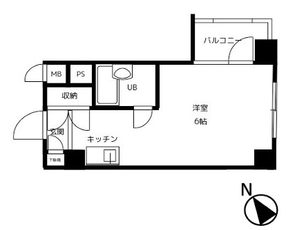 西新宿五丁目 徒歩4分 構造:鉄筋コンクリート造