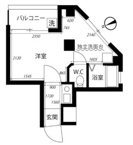 新宿 徒歩8分 構造:鉄骨造