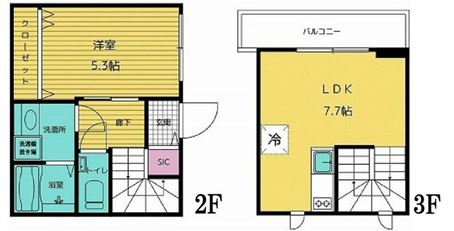 外苑前 徒歩9分 構造:鉄筋コンクリート造
