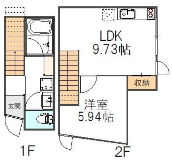 東中野 徒歩8分 構造:木造