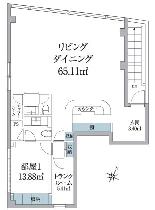 明治神宮前 徒歩6分 構造:鉄骨・一部鉄筋コンクリート造
